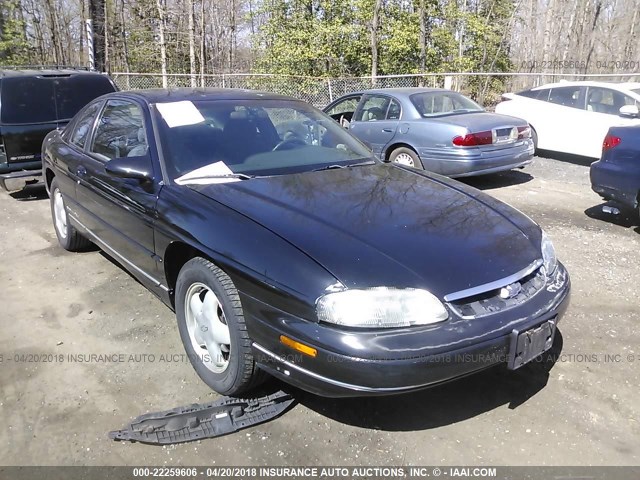 2G1WW12M7W9105480 - 1998 CHEVROLET MONTE CARLO LS შავი ფოტო 1