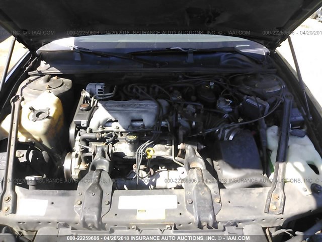 2G1WW12M7W9105480 - 1998 CHEVROLET MONTE CARLO LS შავი ფოტო 10