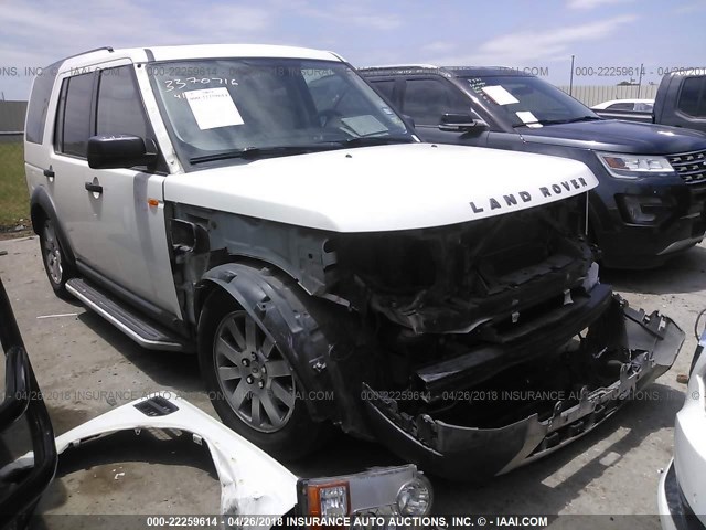 SALAE25446A383188 - 2006 LAND ROVER LR3 SE WHITE photo 1