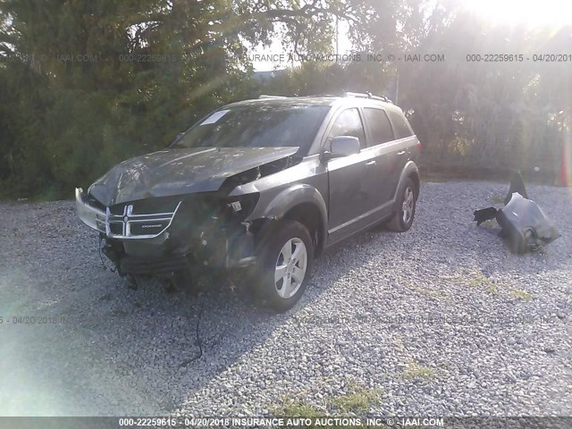 3C4PDCCG7CT200104 - 2012 DODGE JOURNEY SXT GRAY photo 2