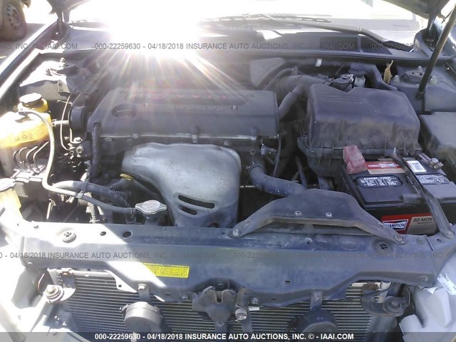 4T1BE32K94U796493 - 2004 TOYOTA CAMRY LE/XLE/SE BLUE photo 10