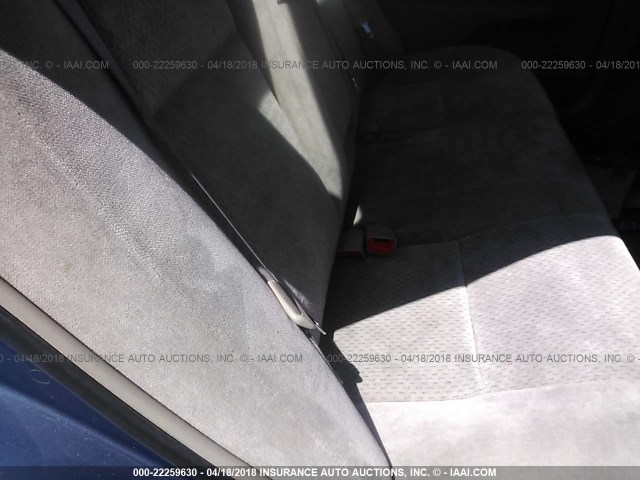 4T1BE32K94U796493 - 2004 TOYOTA CAMRY LE/XLE/SE BLUE photo 8