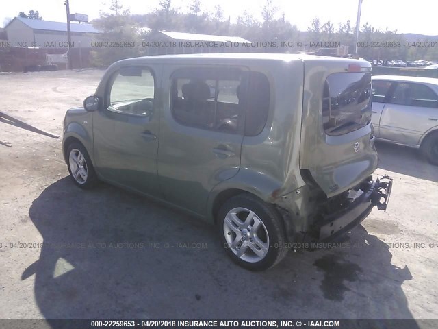 JN8AZ28R49T129500 - 2009 NISSAN CUBE S/SL GREEN photo 3