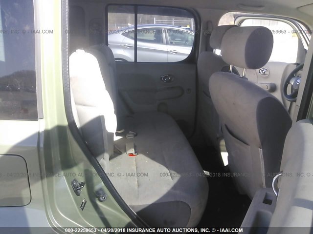 JN8AZ28R49T129500 - 2009 NISSAN CUBE S/SL GREEN photo 8