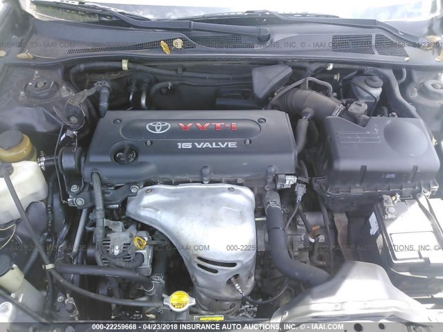 4T1BE32K92U115133 - 2002 TOYOTA CAMRY LE/XLE/SE 蓝色 照片 10