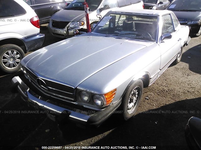 10704412023992 - 1975 MERCEDES-BENZ 450 SL SILVER photo 2