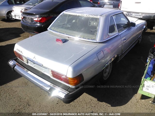 10704412023992 - 1975 MERCEDES-BENZ 450 SL SILVER photo 4