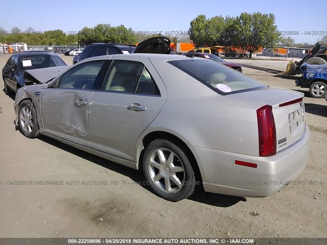 1G6DW67V580109976 - 2008 CADILLAC STS GOLD photo 3