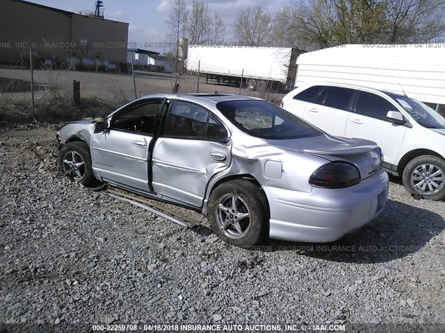 1G2WP52K03F174478 - 2003 PONTIAC GRAND PRIX GT SILVER photo 3