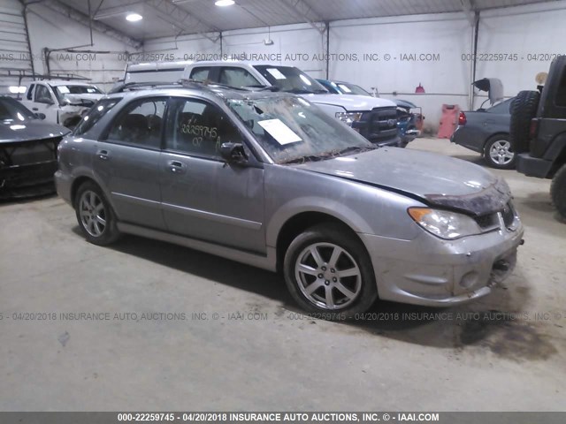 JF1GG63667G801617 - 2007 SUBARU IMPREZA OUTBACK SPORT/OUTBACK SPC SILVER photo 1