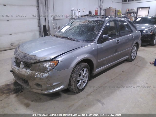 JF1GG63667G801617 - 2007 SUBARU IMPREZA OUTBACK SPORT/OUTBACK SPC SILVER photo 2