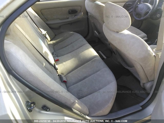 KMHDN45D93U614222 - 2003 HYUNDAI ELANTRA GLS/GT TAN photo 8