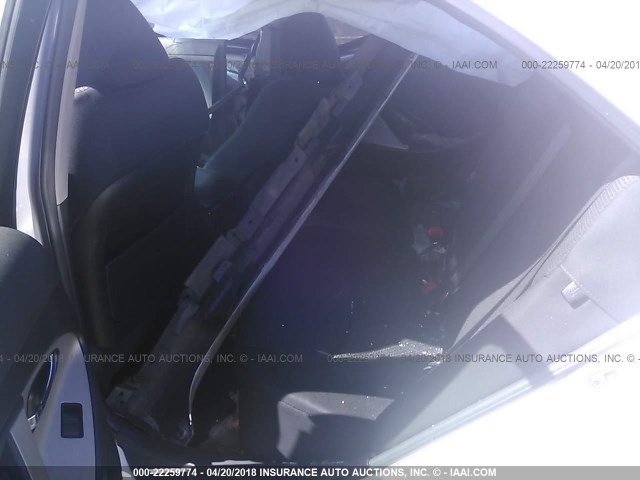 4T1BE46K19U918268 - 2009 TOYOTA CAMRY SE/LE/XLE WHITE photo 8