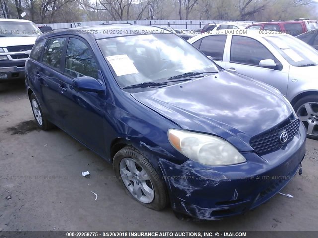 2T1KR32E55C331078 - 2005 TOYOTA COROLLA MATRIX XR Dark Blue photo 1