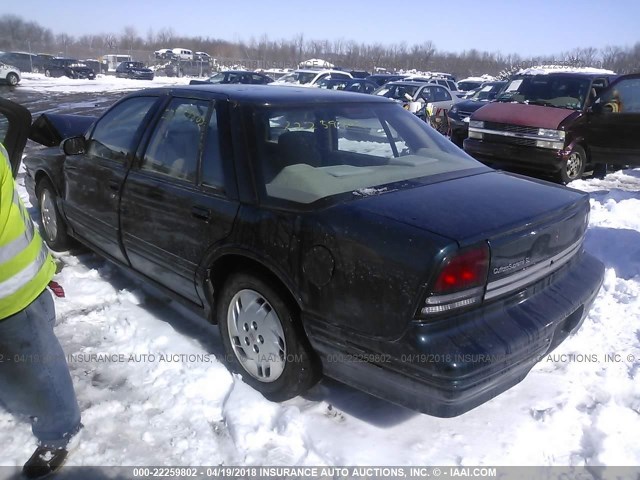 1G3WH52M7VF333526 - 1997 OLDSMOBILE CUTLASS SUPREME SL 绿色 照片 3