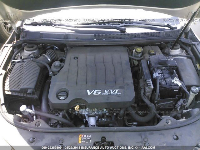 1G4GB5G30CF216725 - 2012 BUICK LACROSSE CONVENIENCE GOLD photo 10