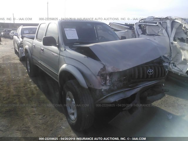 5TEGN92N84Z349846 - 2004 TOYOTA TACOMA DOUBLE CAB PRERUNNER TAN photo 1