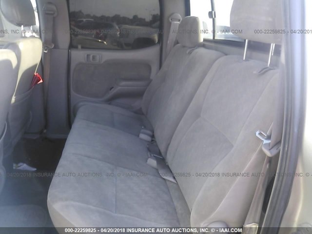 5TEGN92N84Z349846 - 2004 TOYOTA TACOMA DOUBLE CAB PRERUNNER TAN photo 8