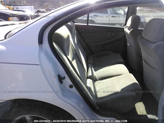 1G3NL52E33C184615 - 2003 OLDSMOBILE ALERO GL WHITE photo 8