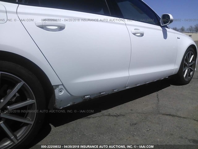 WAUHGAFC4GN001698 - 2016 AUDI A6 PRESTIGE თეთრი ფოტო 6