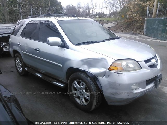 2HNYD18736H000121 - 2006 ACURA MDX TOURING SILVER photo 1