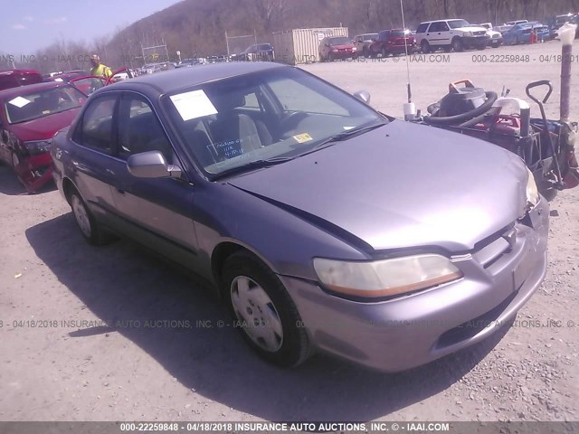 1HGCG1640YA076236 - 2000 HONDA ACCORD LX GRAY photo 1