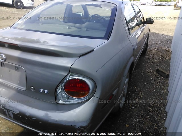 JN1DA31A82T316094 - 2002 NISSAN MAXIMA GLE/SE GRAY photo 4