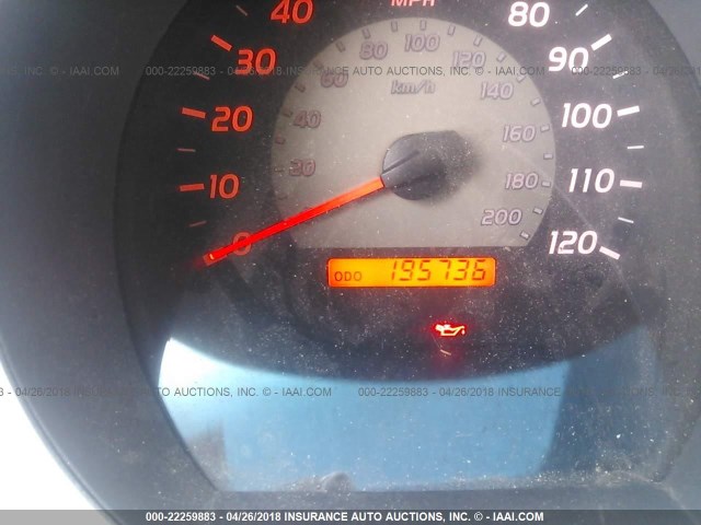 5TELU42N39Z664288 - 2009 TOYOTA TACOMA DOUBLE CAB ნაცრისფერი ფოტო 7