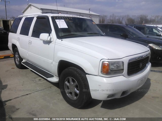 1GYEK13R1XR405848 - 1999 CADILLAC ESCALADE WHITE photo 1