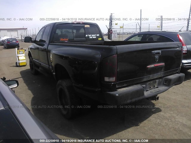 3D7MX48C56G220070 - 2006 DODGE RAM 3500 ST/SLT BLACK photo 3