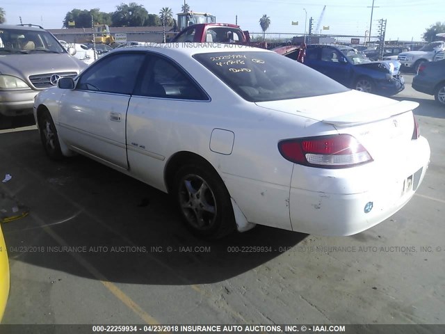 2T1CF22PXXC155530 - 1999 TOYOTA CAMRY SOLARA SE/SLE თეთრი ფოტო 3