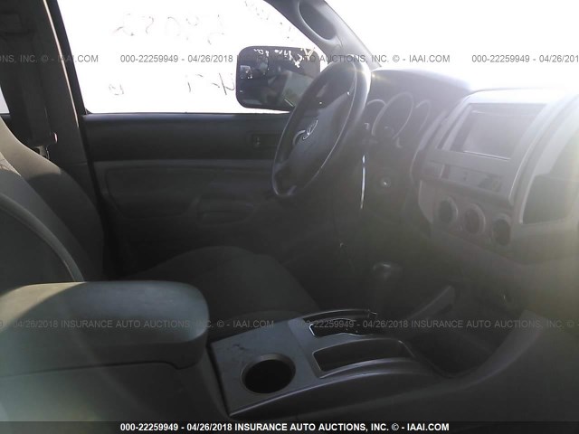 5TELU42N87Z374657 - 2007 TOYOTA TACOMA DOUBLE CAB 黑色 照片 5