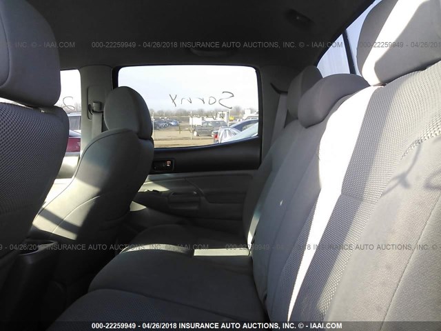 5TELU42N87Z374657 - 2007 TOYOTA TACOMA DOUBLE CAB 黑色 照片 8