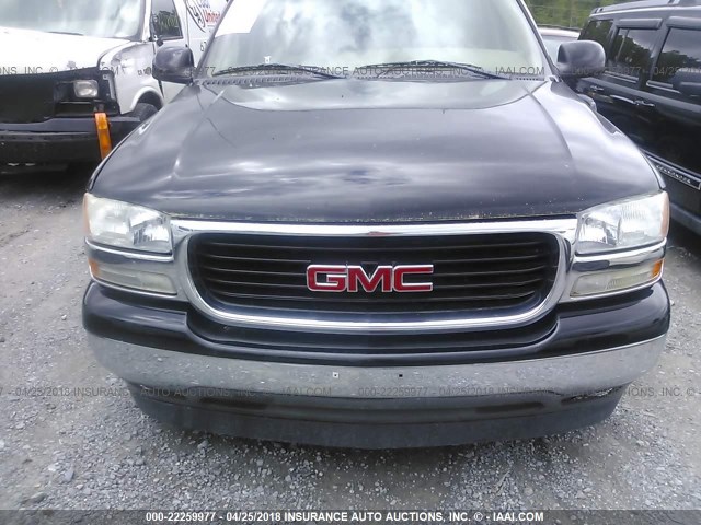 1GKEC16Z35J194991 - 2005 GMC YUKON XL C1500 BLACK photo 6