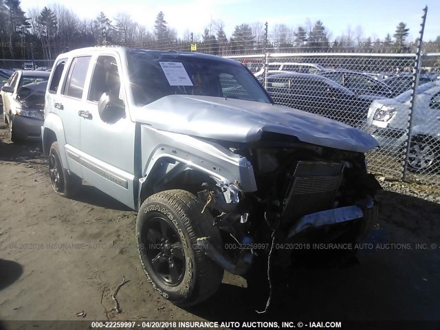 1C4PJMAK5CW132921 - 2012 JEEP LIBERTY SPORT 蓝色 照片 6