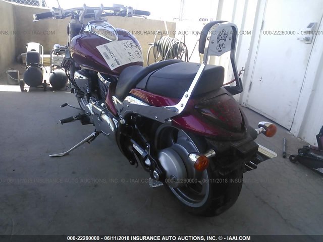 JS1VY55AX92100955 - 2009 SUZUKI VZ1500 BURGUNDY photo 3