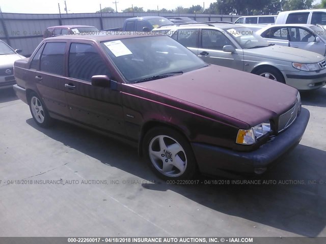 YV1LS5718S2178338 - 1995 VOLVO 850 MAROON photo 1