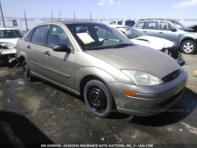 1FAFP38Z24W158505 - 2004 FORD FOCUS ZTS GOLD photo 1