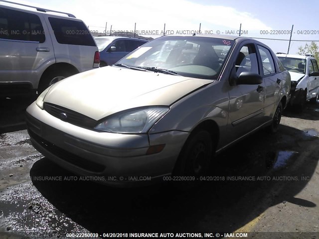 1FAFP38Z24W158505 - 2004 FORD FOCUS ZTS GOLD photo 2
