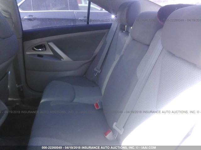 4T1BE46K29U270407 - 2009 TOYOTA CAMRY SE/LE/XLE RED photo 8