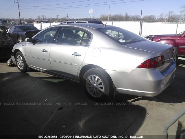 1G4HP57268U146390 - 2008 BUICK LUCERNE CX SILVER photo 3