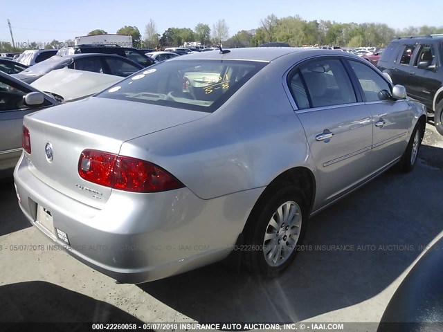 1G4HP57268U146390 - 2008 BUICK LUCERNE CX SILVER photo 4