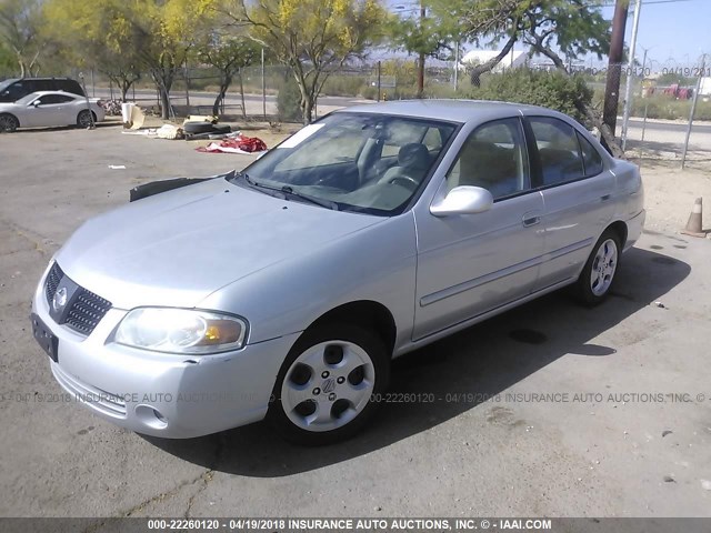 3N1CB51D05L520380 - 2005 NISSAN SENTRA 1.8/1.8S SILVER photo 2