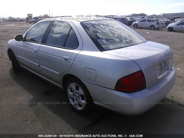 3N1CB51D05L520380 - 2005 NISSAN SENTRA 1.8/1.8S SILVER photo 3