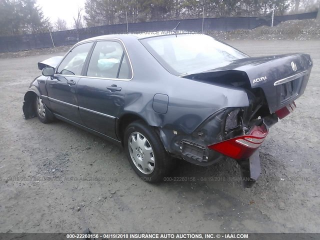 JH4KA96523C001097 - 2003 ACURA 3.5RL GRAY photo 3