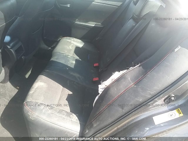 4T1BF1FK5GU593049 - 2016 TOYOTA CAMRY LE/XLE/SE/XSE Gris photo 8