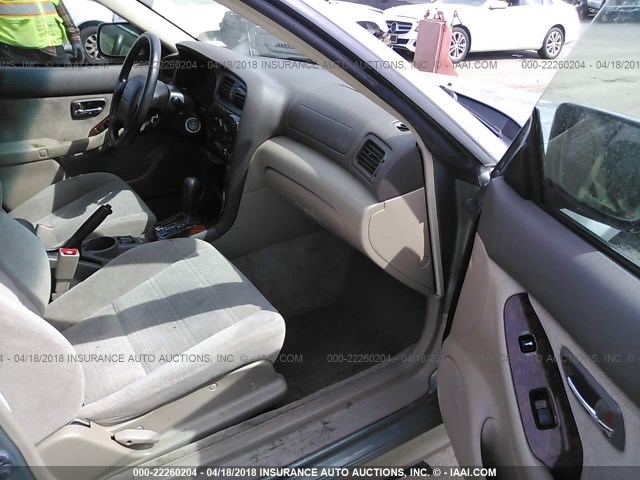 4S3BH675X47631051 - 2004 SUBARU LEGACY OUTBACK AWP 绿色 照片 5