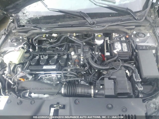 19XFC1F79HE026143 - 2017 HONDA CIVIC EXL GRAY photo 10