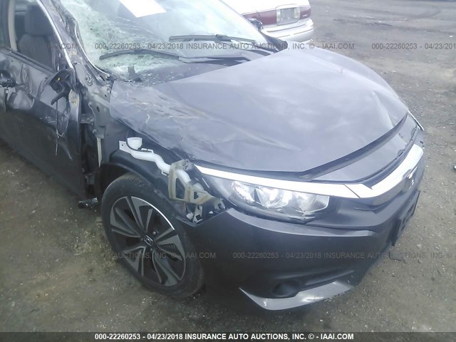 19XFC1F79HE026143 - 2017 HONDA CIVIC EXL GRAY photo 6