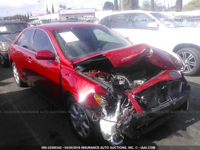 4T4BF3EKXBR215384 - 2011 TOYOTA CAMRY SE/LE/XLE RED photo 1